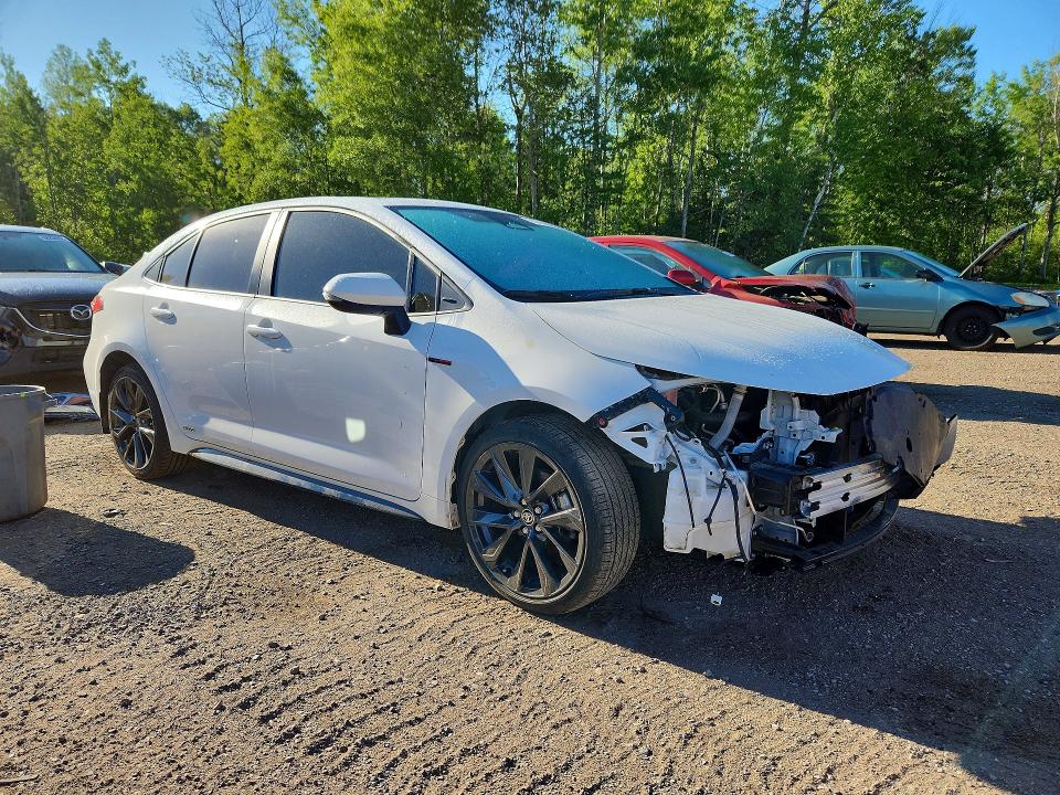 2024 Toyota Corolla VIN JTDBDMHE5RJ008882 COPART salvage auction — FRONT END, On - Permit No Brand - Unfit, sold $14,700 on 2026-07-14 (photo 4)