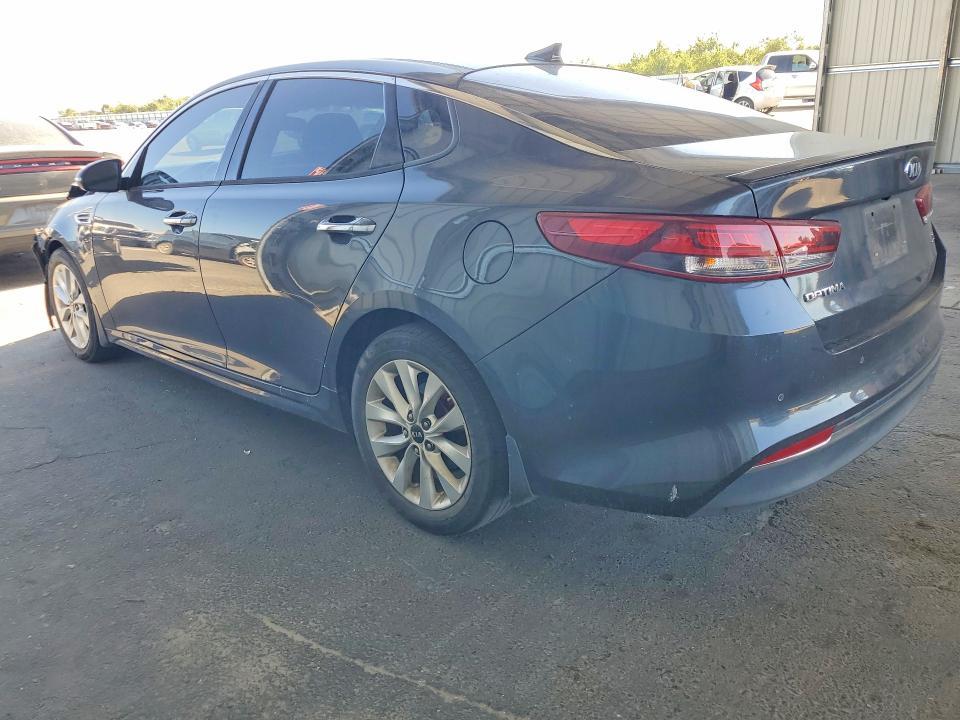 2018 Kia Optima VIN 5XXGT4L32JG195313 COPART salvage auction — FRONT END, Ca - Salvage Certificate, sold $1,300 on 2026-07-02 (photo 2)
