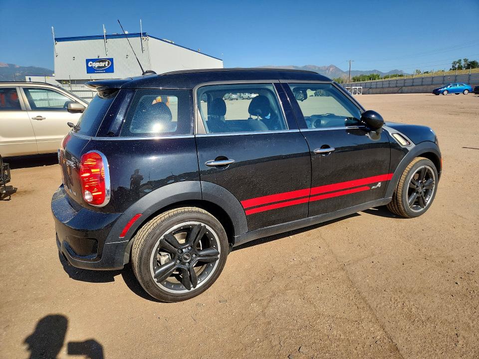 2013 Mini Cooper VIN WMWZC5C54DWP33395 COPART salvage auction — HAIL, Co - Certificate Of Title, sold $1,250 on 2026-07-22 (photo 3)