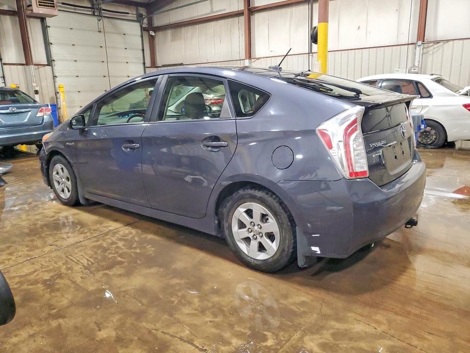 2012 Toyota Prius VIN JTDKN3DU2C1575689 COPART salvage auction — FRONT END, Pa - Certificate Of Salvage, sold $1,300 on 2026-07-10 (photo 2)