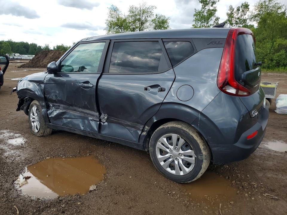 2021 Kia Soul VIN KNDJ23AU5M7780365 COPART salvage auction — ROLLOVER, Oh - Cert Of Title-Salvage, sold $1,400 on 2026-07-13 (photo 2)