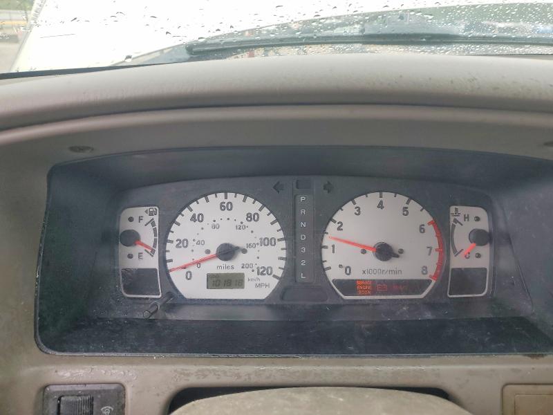 2002 Mitsubishi Montero VIN JA4LS21H72J031132 COPART salvage auction — FRONT END, TN - SALVAGE CERTIFICATE (P), sold $750 on 2026-07-16 (photo 9)