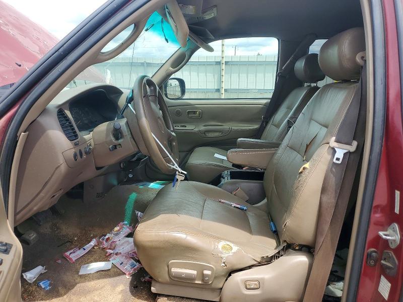 2001 Toyota Tundra VIN 5TBBT48171S192402 COPART salvage auction — FRONT END, AL - CERT OF TITLE-SALVAGE TITLE, sold $1,550 on 2026-07-16 (photo 7)