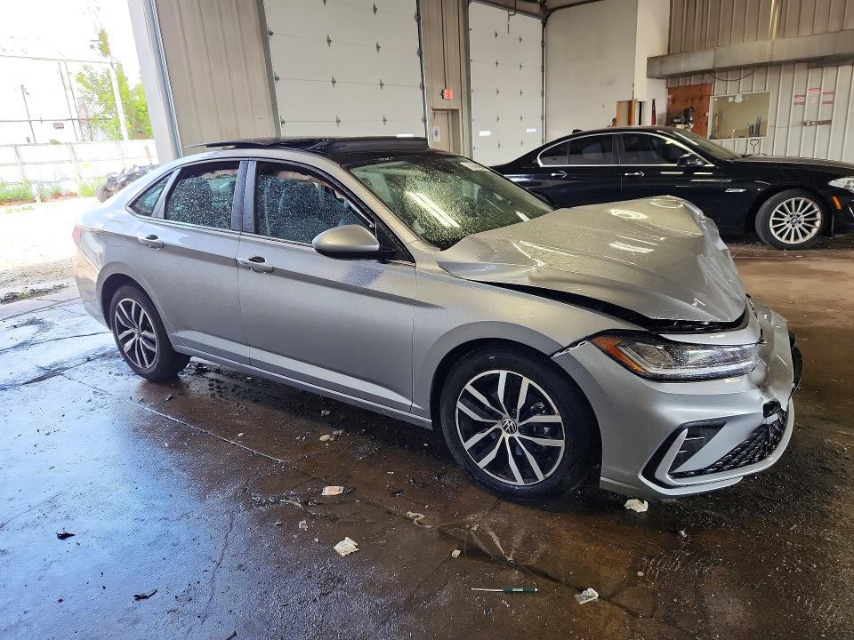 2026 Volkswagen Jetta VIN 3VW7W7BU9TM001801 COPART salvage auction — FRONT END, PA - CERT OF TITLE (P), sold $5,600 on 2026-07-20 (photo 4)