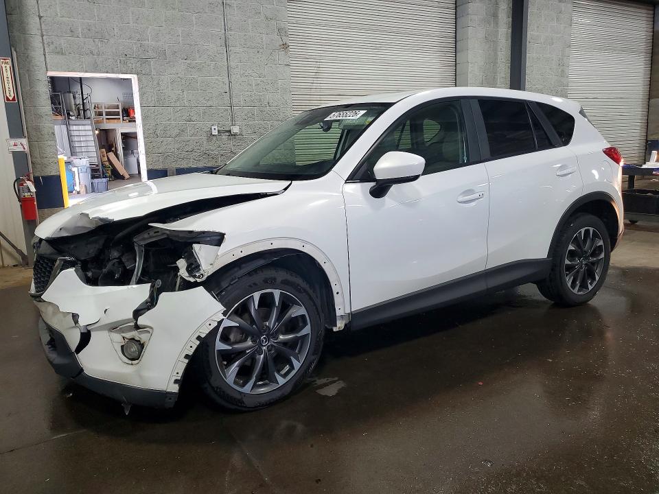 2014 Mazda Cx-5 VIN JM3KE4DY1E0426022 COPART salvage auction — FRONT END, Mn - Cert Of Title-Prior Salvage, sold $225 on 2026-07-28 (photo 1)