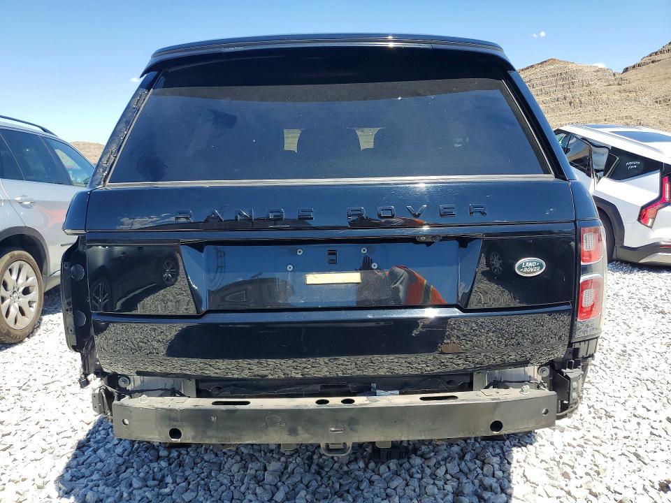 2020 Land rover RANGE ROVER VIN SALGR2SU8LA579343 COPART salvage auction — REAR END, NV - SALVAGE TITLE, sold $28,000 on 2026-07-27 (photo 6)