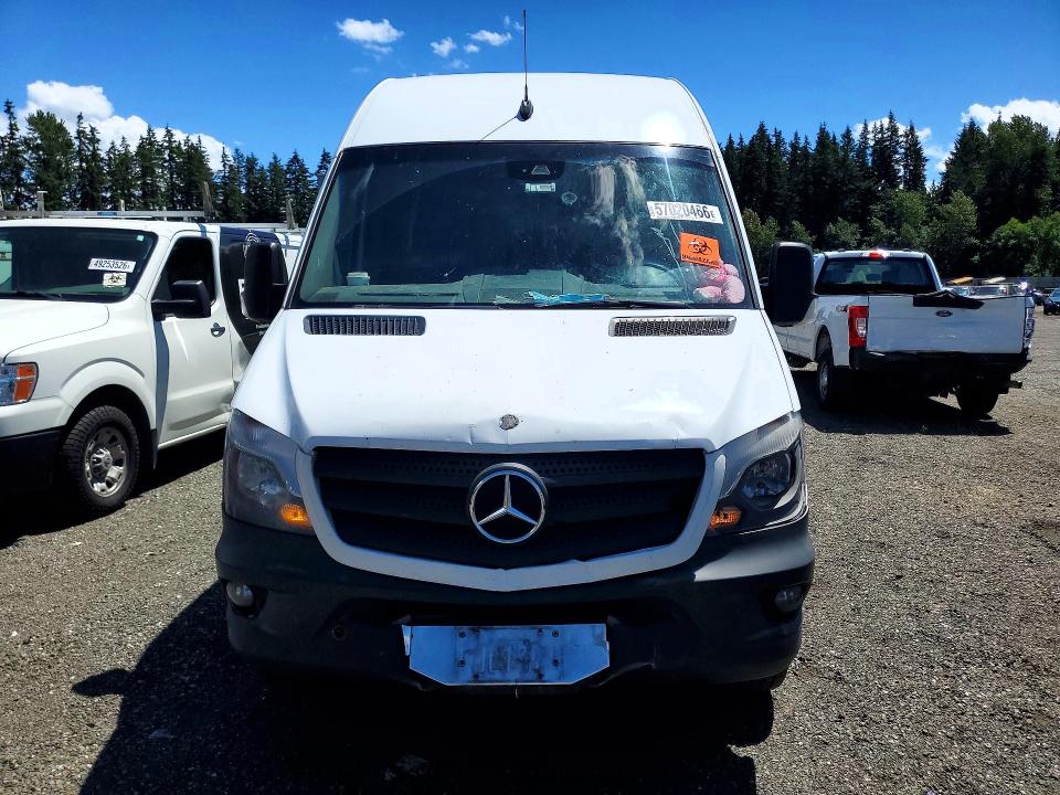 2014 Mercedes-benz Sprinter VIN WD3PE8DC7E5861621 COPART salvage auction — REAR END, WA - BILL OF SALE, sold $225 on 2026-07-29 (photo 5)