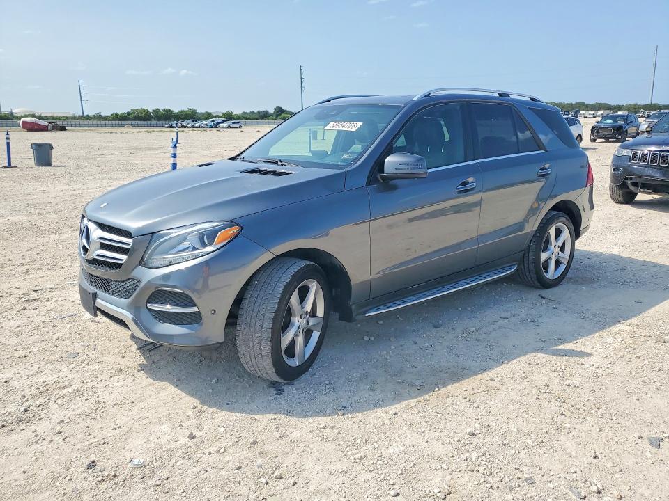 2017 Mercedes-benz Gle VIN 4JGDA5JB3HA845311 COPART salvage auction — MINOR DENT/SCRATCHES, Tx - Certificate Of Title (P), sold $6,000 on 2026-07-09 (photo 1)