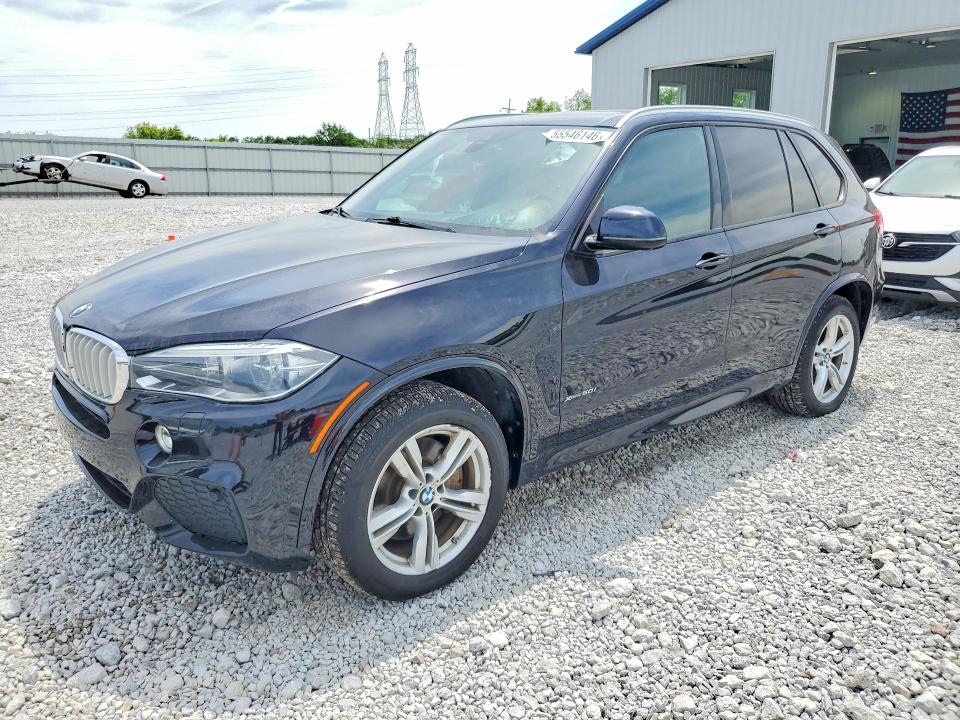 2016 BMW X5 VIN 5UXKR6C59G0J80810 COPART salvage auction — MINOR DENT/SCRATCHES, Oh - Certificate Of Title (P), sold $6,400 on 2026-07-22 (photo 1)