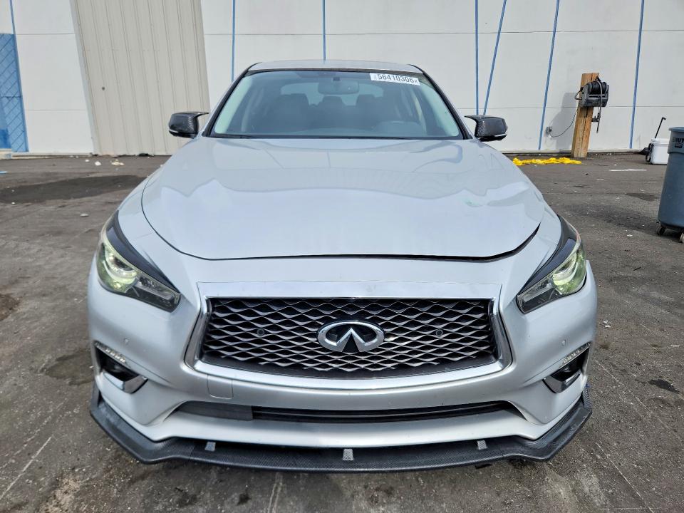 2018 Infiniti Q50 VIN JN1EV7AP3JM360274 COPART salvage auction — FRONT END, FL - CERT OF TITLE SLVG REBUILDABLE, sold $15 on 2026-07-27 (photo 5)