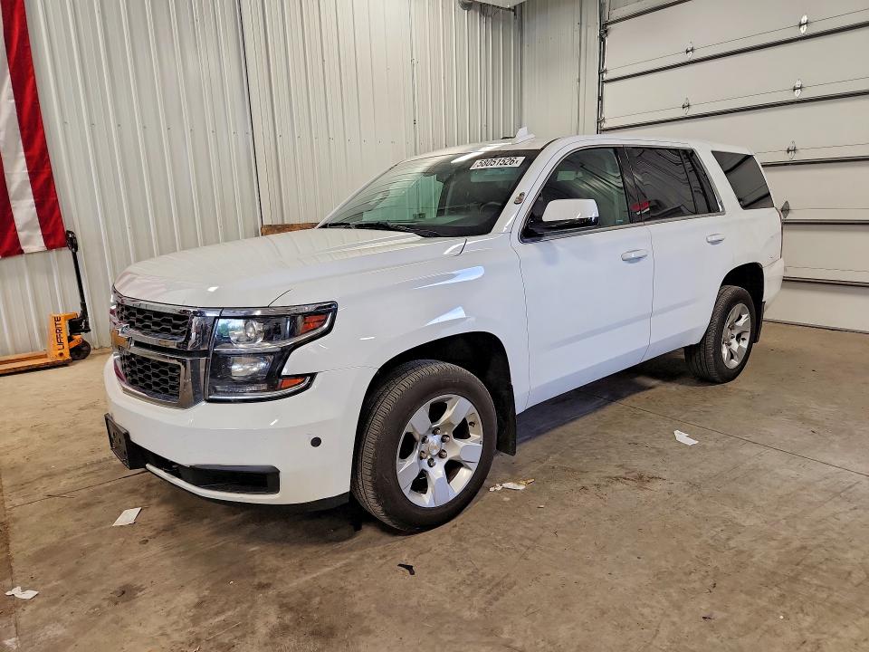 2017 Chevrolet Tahoe VIN 1GNSKDECXHR205191 COPART salvage auction — HAIL, Mn - Cert Of Title-Salvage, sold $7,400 on 2026-07-09 (photo 1)
