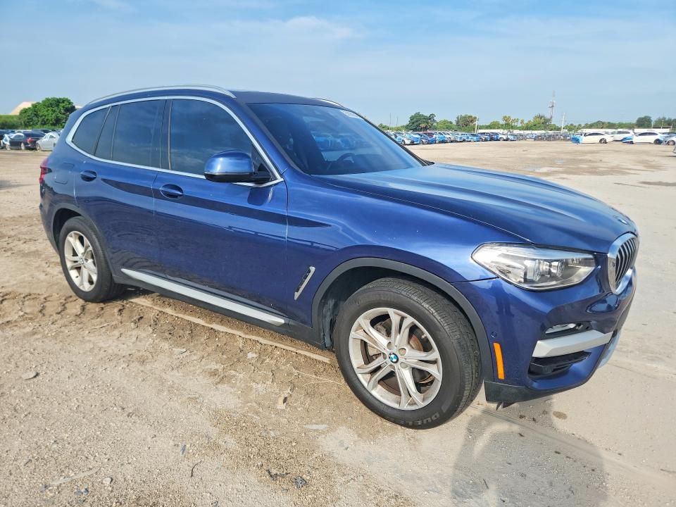2019 BMW X3 VIN 5UXTR9C53KLE18974 COPART salvage auction — MINOR DENT/SCRATCHES, Fl - Certificate Of Title, sold $4,400 on 2026-07-02 (photo 4)
