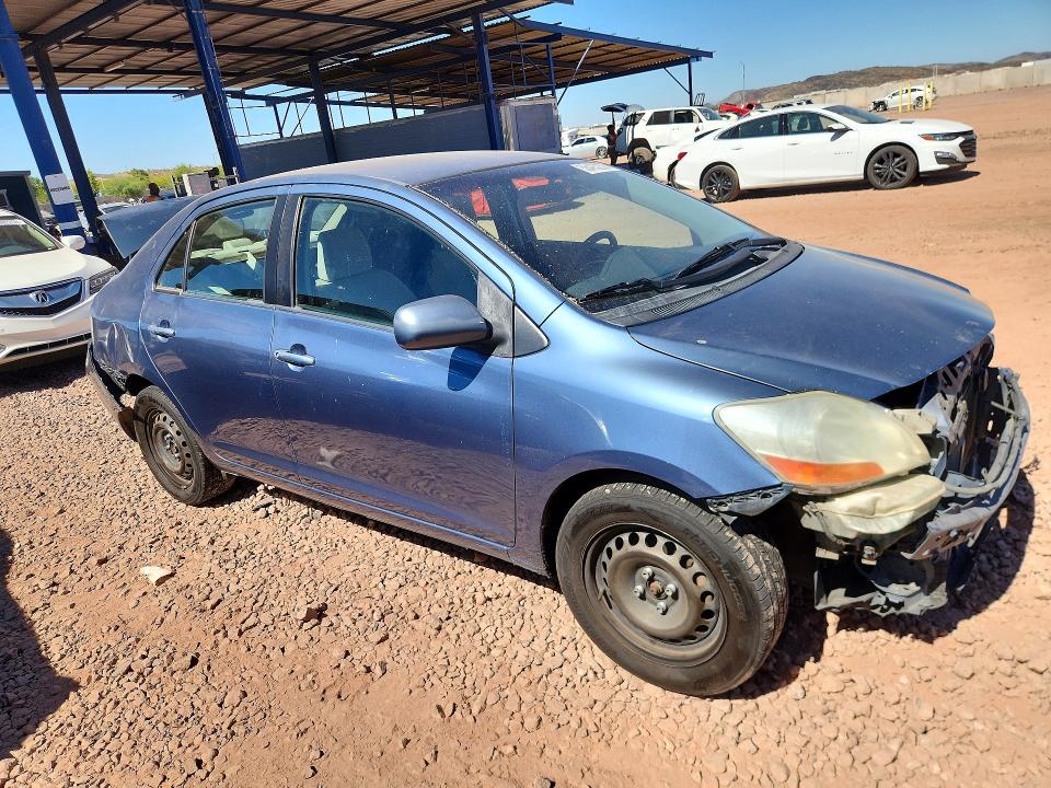 2007 Toyota Yaris VIN JTDBT923171158363 COPART salvage auction — REAR END, Az - Cert Of Title - Salvage, sold $175 on 2026-07-28 (photo 4)