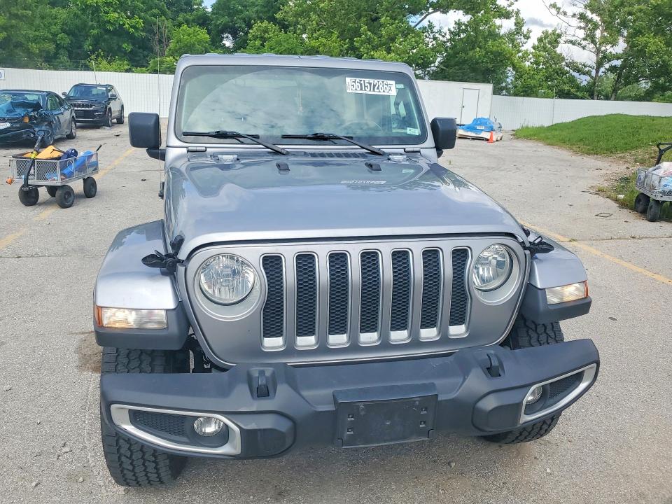 2021 Jeep Wrangler unlimited VIN 1C4HJXEG3MW582807 COPART salvage auction — FRONT END, MO - CERTIFICATE OF TITLE, sold $12,100 on 2026-07-16 (photo 5)