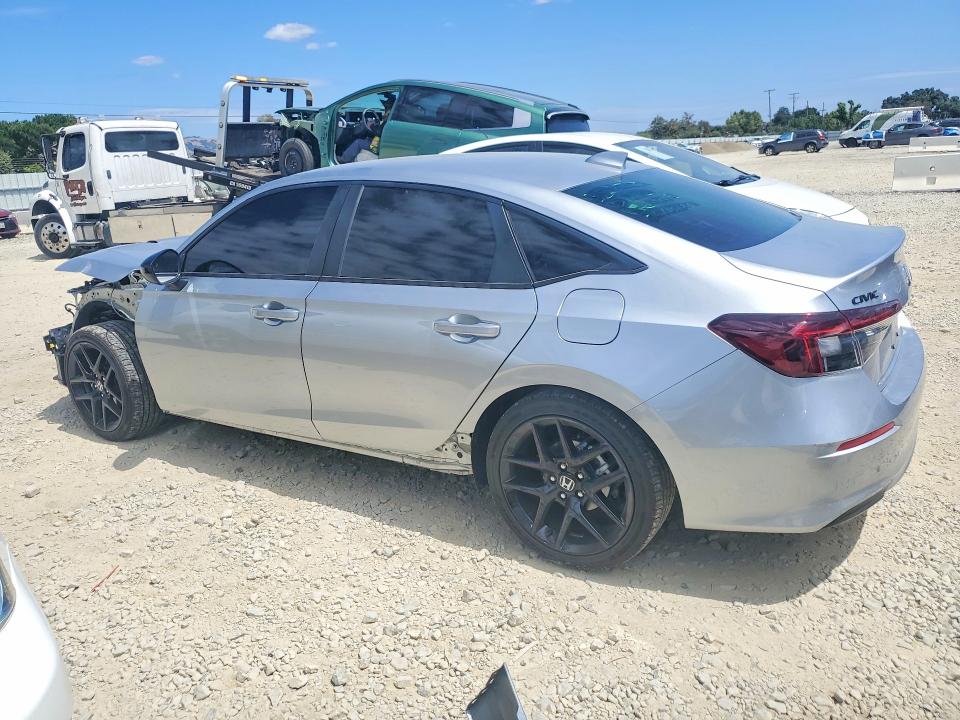 2026 Honda Civic VIN 2HGFE2F5XTH593071 COPART salvage auction — FRONT END, Ca - Salvage Certificate, sold $9,600 on 2026-07-28 (photo 2)