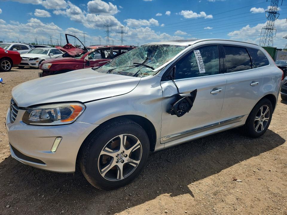 2014 Volvo Xc60 VIN YV4902DZ9E2556327 COPART salvage auction — SIDE, Il - Salvage Certificate, sold $775 on 2026-07-30 (photo 1)