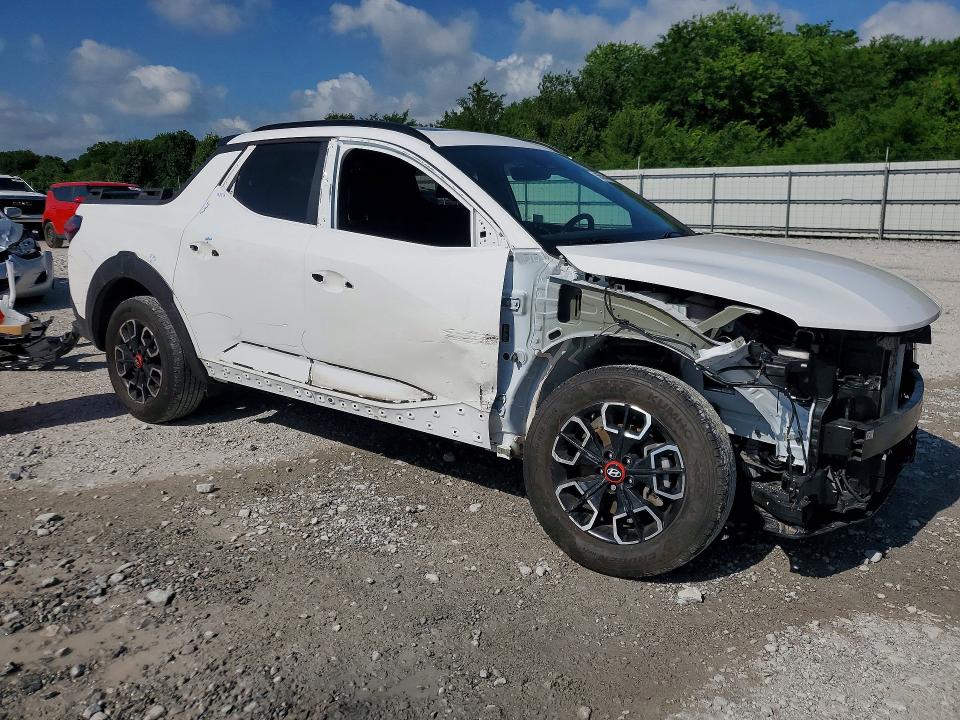 2024 Hyundai Santa cruz VIN 5NTJDDDF1RH125587 COPART salvage auction — FRONT END, Ar - Cert Of Title-Salvage, sold $8,100 on 2026-07-20 (photo 4)