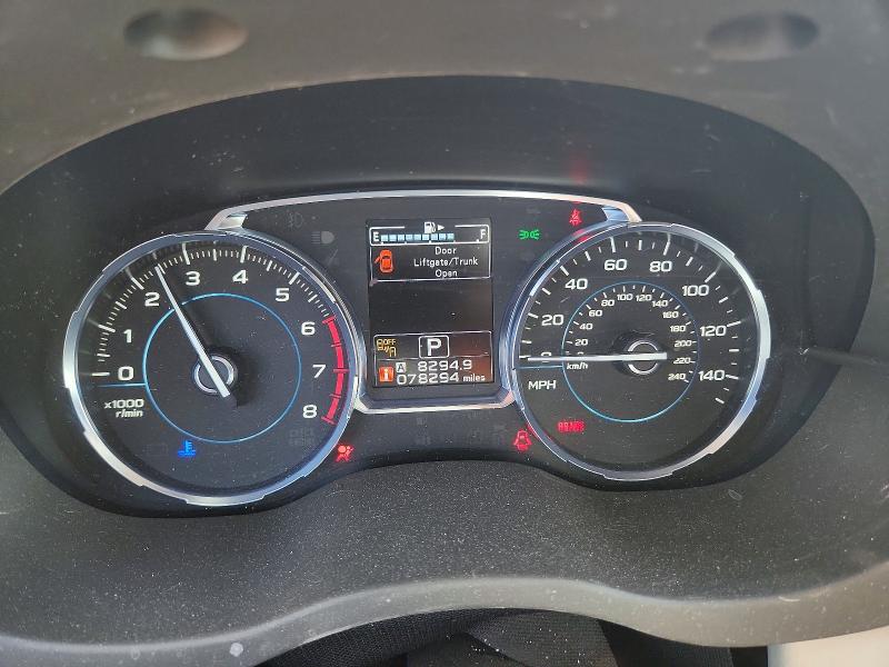 2018 Subaru Forester VIN JF2SJAJCXJH599370 COPART salvage auction — FRONT END, Wi - Certificate Of Title, sold $900 on 2026-07-27 (photo 9)