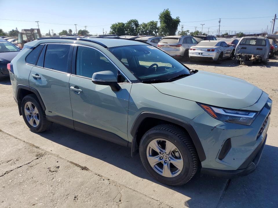 2022 Toyota Rav 4 VIN JTMRWRFV0NJ055319 COPART salvage auction — FRONT END, Ca - Salvage Certificate, sold $14,500 on 2026-07-08 (photo 4)