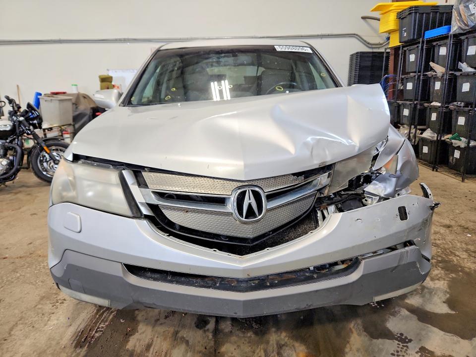 2007 Acura Mdx VIN 2HNYD28597H001828 COPART salvage auction — FRONT END, AB - BOS - SALVAGE, sold $500 on 2026-07-09 (photo 5)