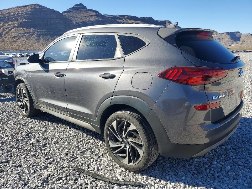2020 Hyundai VIN KM8J33AL2LU175574 COPART salvage auction — FRONT END, Nv - Salvage Title, sold $3,700 on 2026-07-13 (photo 2)
