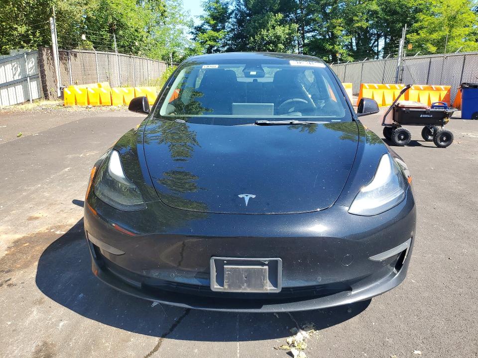 2022 Tesla Model 3 VIN 5YJ3E1EA4NF371726 COPART salvage auction — MECHANICAL, OR - SALVAGE TITLE CERTIFICATE, sold $125 on 2026-07-27 (photo 5)
