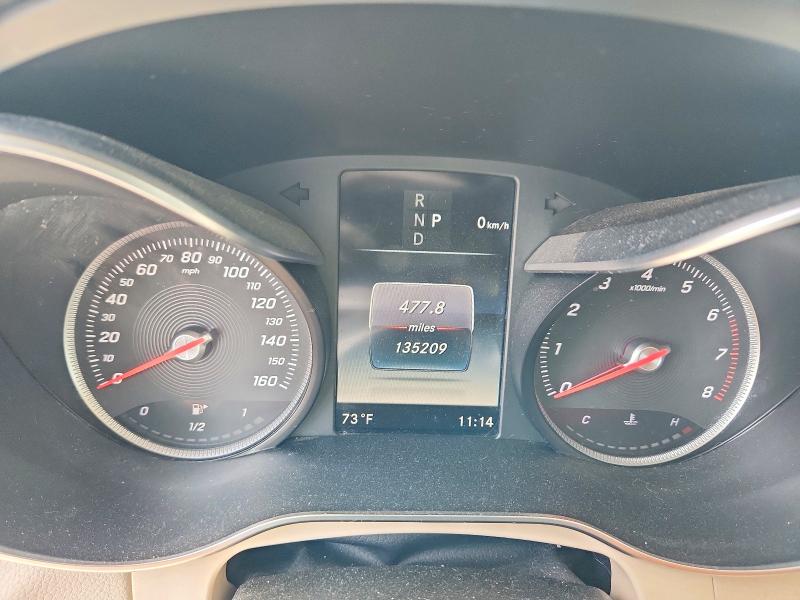 2018 Mercedes-benz Glc VIN WDC0G4JB5JV035196 COPART salvage auction — REAR END, Ca - Salvage Certificate, sold $3,700 on 2026-07-02 (photo 9)