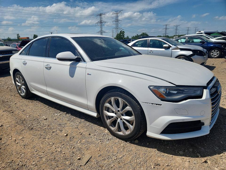 2017 Audi A6 VIN WAUD8BFC6HN115804 COPART salvage auction — FRONT END, Il - Salvage Certificate, sold $2,350 on 2026-07-30 (photo 4)