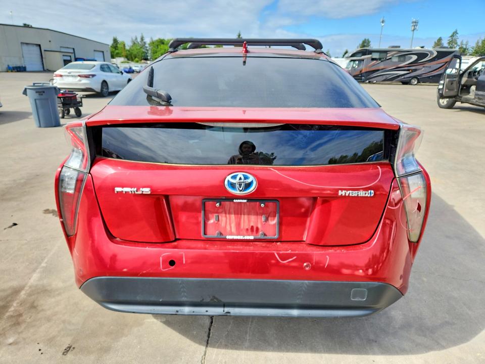 2017 Toyota Prius VIN JTDKBRFU3H3557996 COPART salvage auction — FRONT END, OR - SALVAGE TITLE CERTIFICATE, sold $3,700 on 2026-07-27 (photo 6)