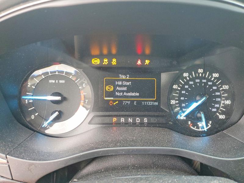 2017 Ford Fusion VIN 3FA6P0T96HR287443 COPART salvage auction — FRONT END, Ky - Cert Of Title-Salvage Water, sold $1,400 on 2026-07-02 (photo 9)