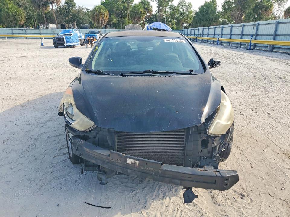 2012 Hyundai VIN KMHDH4AE4CU313735 COPART salvage auction — FRONT END, Fl - Cert Of Title Slvg Rebuildable, sold $625 on 2026-07-15 (photo 5)