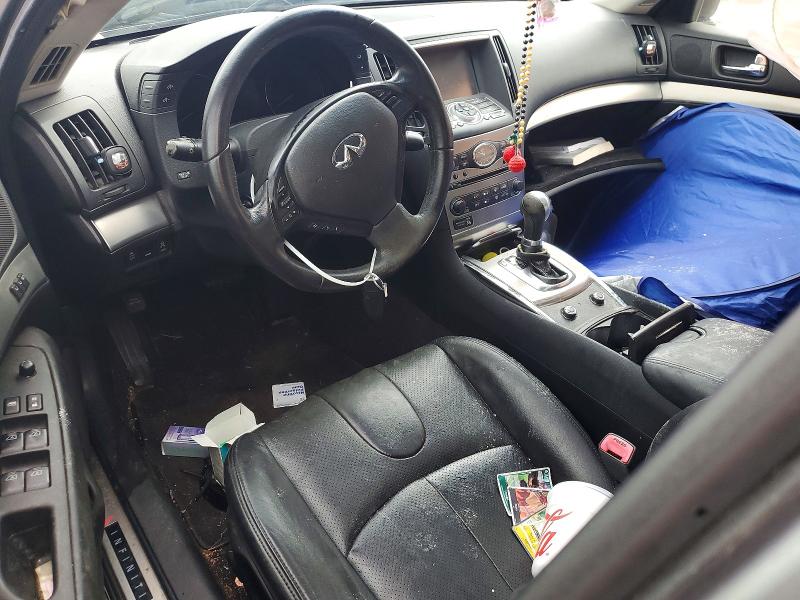 2013 Infiniti G VIN JN1CV6AP3DM723999 COPART salvage auction — REAR END, Al - Cert Of Title-Salvage Title, sold $350 on 2026-07-16 (photo 8)