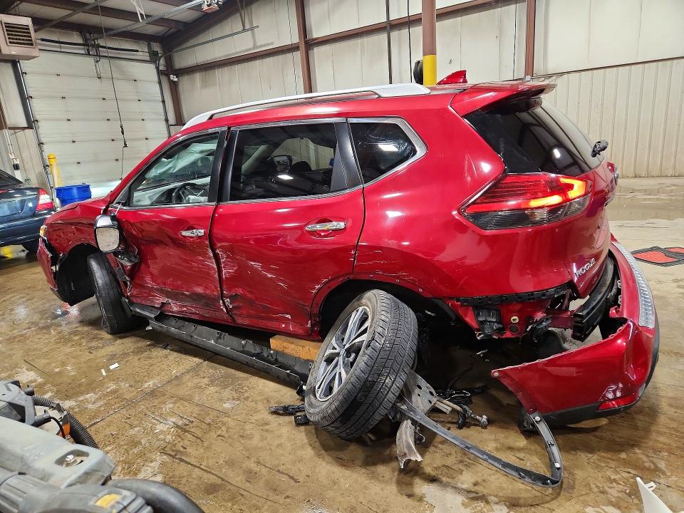 2017 Nissan Rogue VIN JN8AT2MV4HW283674 COPART salvage auction — ALL OVER, PA - CERTIFICATE OF SALVAGE, sold $1,050 on 2026-07-17 (photo 2)
