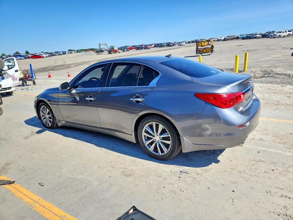 2017 Infiniti Q50 VIN JN1EV7AP8HM733920 COPART salvage auction — NORMAL WEAR, Tn - Certificate Of Title, sold $2,800 on 2026-07-09 (photo 2)