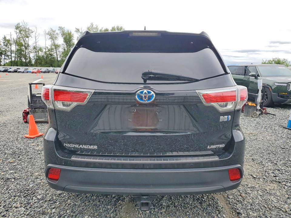 2016 Toyota Highlander VIN 5TDDCRFH2GS016086 COPART salvage auction — MECHANICAL, Wa - Bill Of Sale, sold $675 on 2026-07-27 (photo 6)