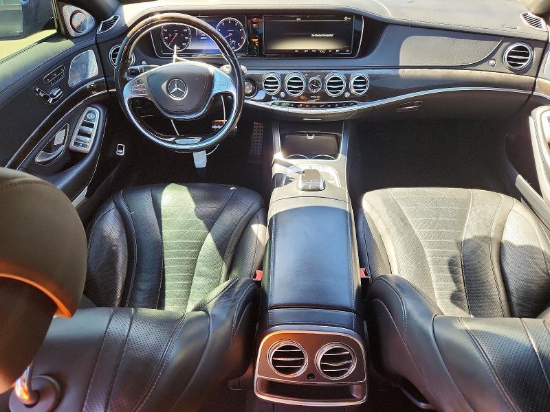 2015 Mercedes-benz S-klasse VIN WDDUG8CB7FA093620 COPART salvage auction — SIDE, Ca - Salvage Certificate, sold $9,800 on 2026-08-17 (photo 8)