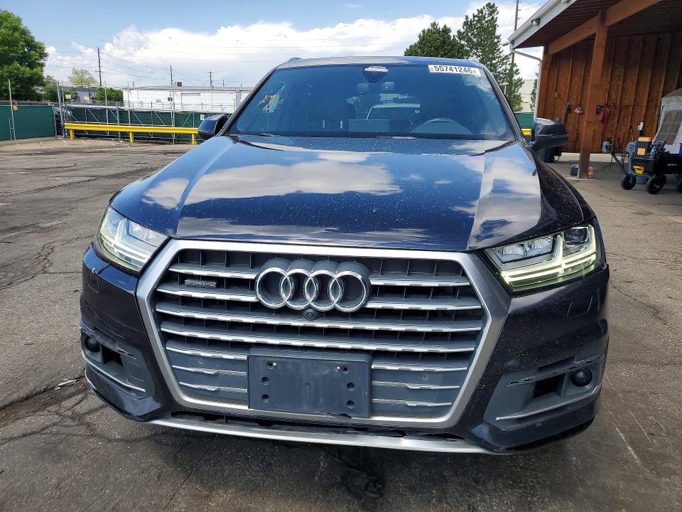 2017 Audi Q7 VIN WA1LAAF72HD024724 COPART salvage auction — FRONT END, Co - Dis/Dlr/Exp Only Clean Title (P), sold $7,500 on 2026-07-28 (photo 5)