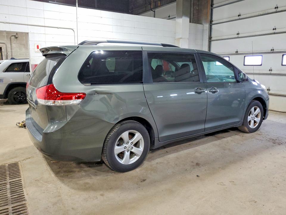 2012 Toyota Sienna VIN 5TDKK3DC2CS192953 COPART salvage auction — MECHANICAL, Wv - Certificate Of Title, sold $1,550 on 2026-07-28 (photo 3)