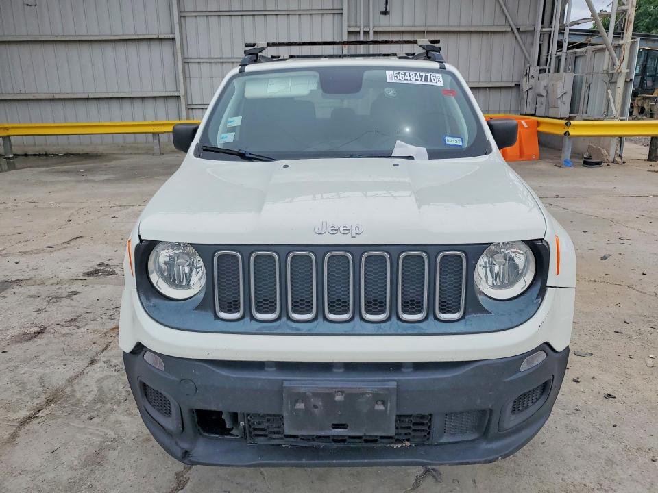2018 Jeep Renegade VIN ZACCJBAB0JPG78944 COPART salvage auction — FRONT END, Tx - Certificate Of Title, sold $2,050 on 2026-07-02 (photo 5)