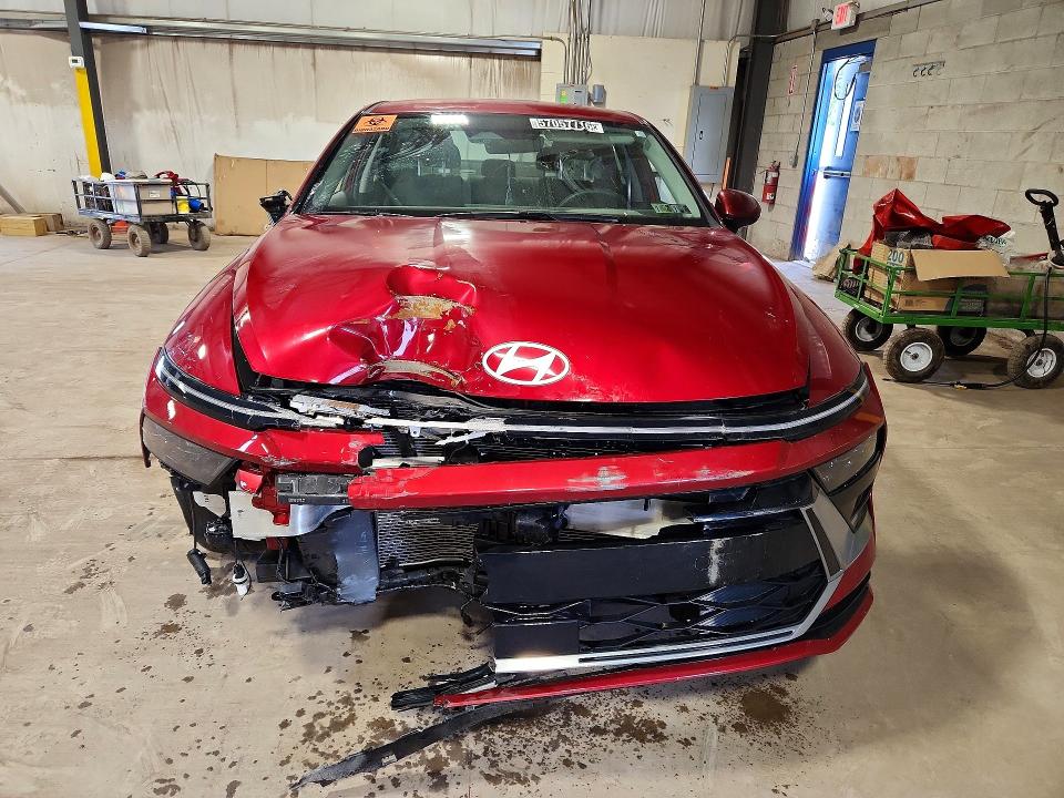 2024 Hyundai Sonata VIN KMHL64JA1RA380088 COPART salvage auction — FRONT END, PA - CERT OF TITLE, sold $400 on 2026-07-23 (photo 5)