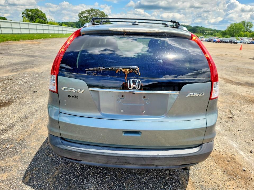 2012 Honda VIN JHLRM4H74CC005664 COPART salvage auction — ROOF, Va - Cert Of Title - Salvage, sold $2,350 on 2026-07-28 (photo 6)