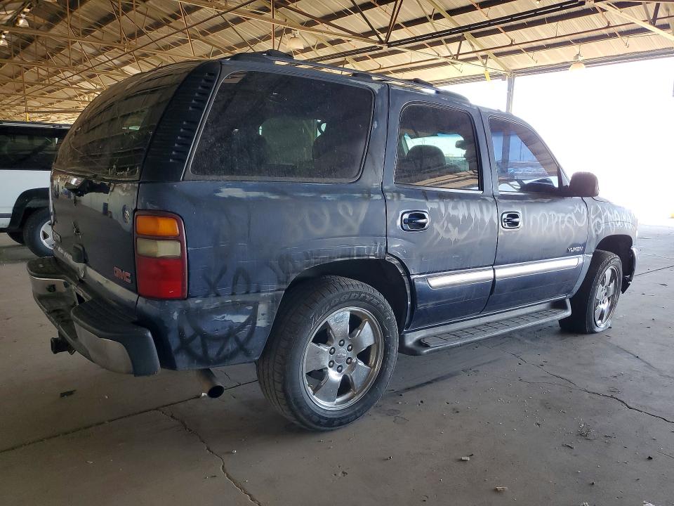 2002 Gmc Yukon VIN 1GKEC13VX2J285804 COPART salvage auction — VANDALISM, AZ - CERTIFICATE OF TITLE, sold $475 on 2026-07-29 (photo 3)