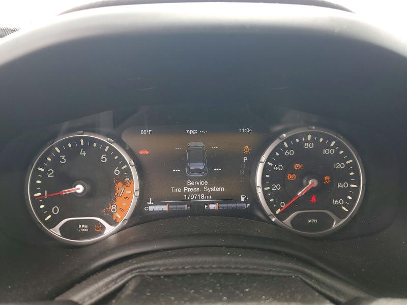 2016 Jeep Renegade VIN ZACCJBCTXGPD04632 COPART salvage auction — REAR END, In - Cert Of Title-Salvage Title, sold $600 on 2026-07-28 (photo 9)