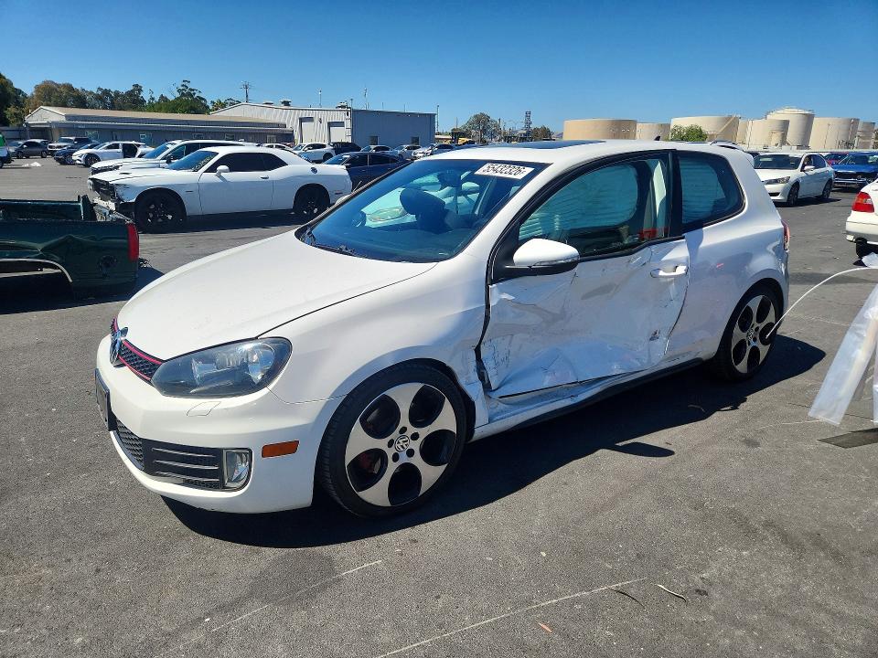 2012 Volkswagen VIN WVWFD7AJ8CW215710 COPART salvage auction — SIDE, Ca - Salvage Certificate, sold $1,600 on 2026-07-08 (photo 1)
