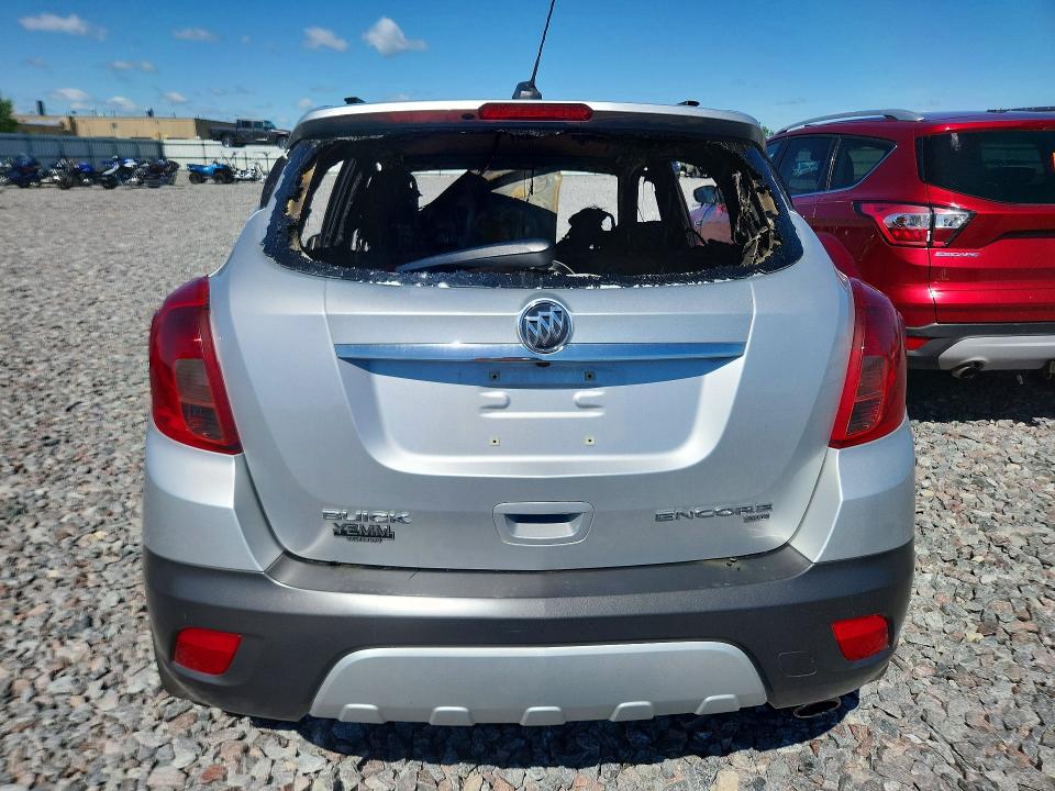 2016 Buick . VIN KL4CJGSB9GB747123 COPART salvage auction — BURN, Wi - Junked Vehicle Bill Of Sale, sold $175 on 2026-07-06 (photo 6)