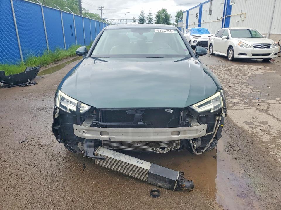 2018 Audi A4 VIN WAUBNAF47JN005031 COPART salvage auction — FRONT END, Ns - Cert Of Registration, sold $4,800 on 2026-07-16 (photo 5)
