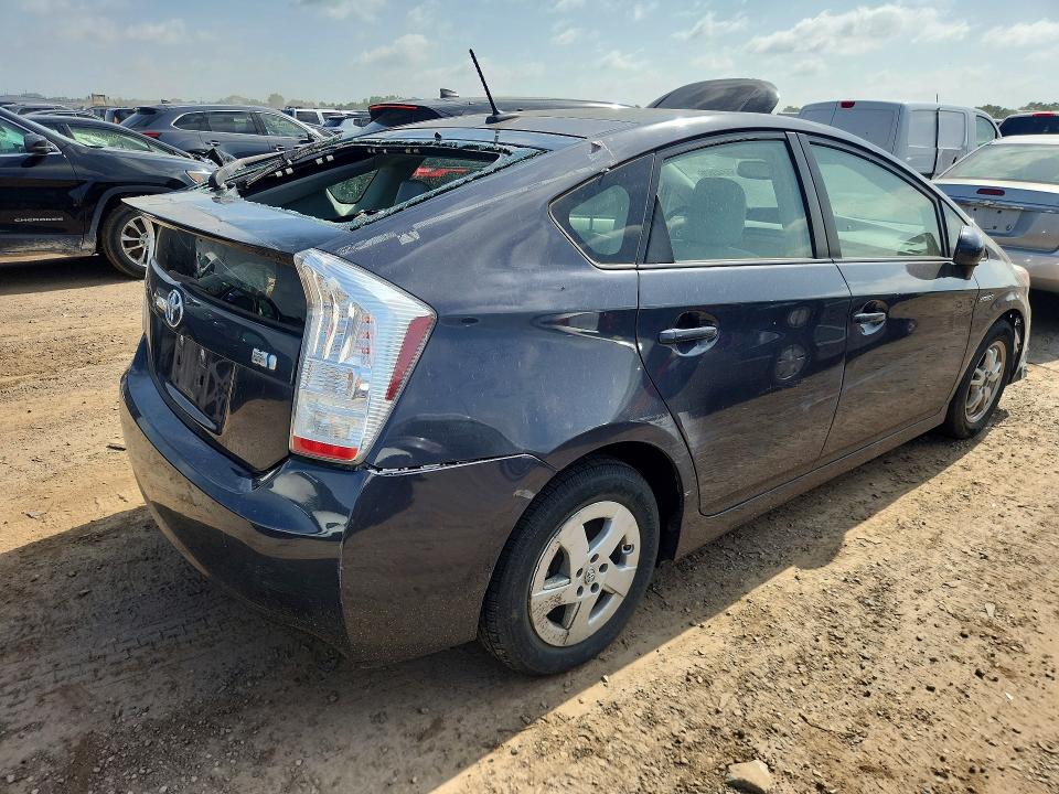 2010 Toyota Prius VIN JTDKN3DU0A0172166 COPART salvage auction — ROOF, Il - Salvage Certificate, sold $300 on 2026-07-28 (photo 3)