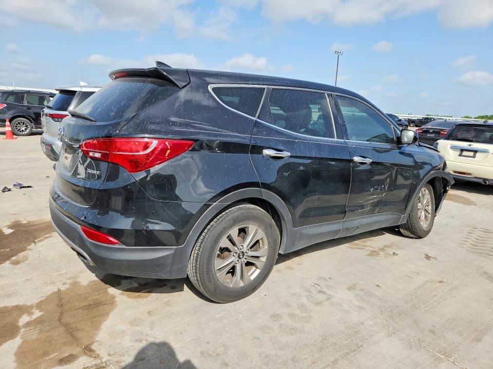 2016 Hyundai Santa fe VIN 5XYZT3LB1GG360377 COPART salvage auction — FRONT END, TX - SALVAGE VEHICLE TITLE (P), sold $1,850 on 2026-07-16 (photo 3)