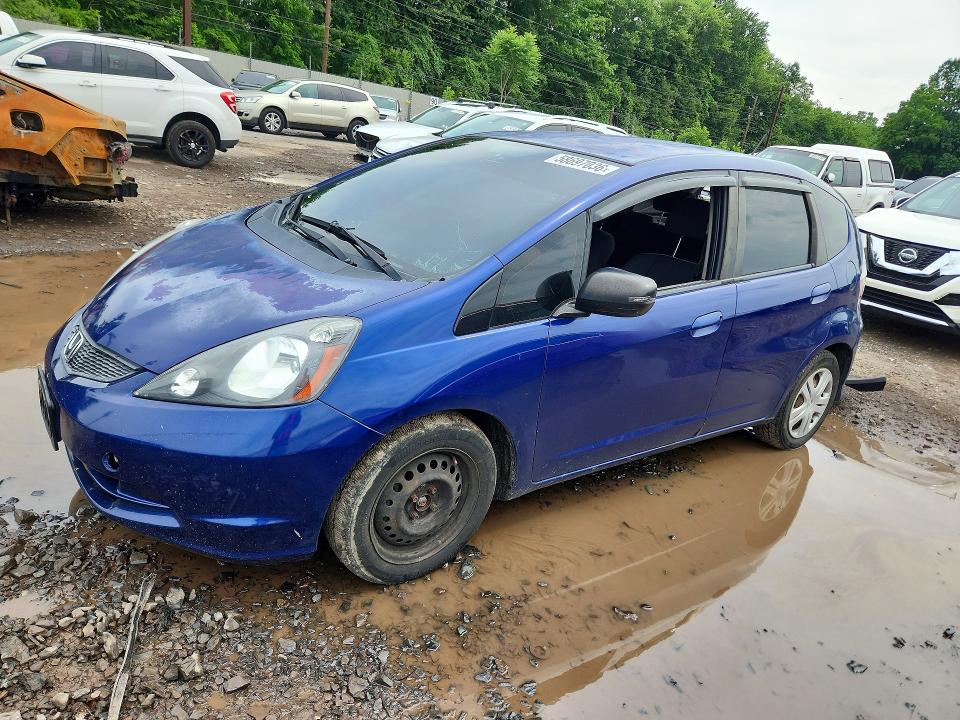 2009 Honda Fit VIN JHMGE882X9S056497 COPART salvage auction — REAR END, Pa - Certificate Of Salvage, sold $1,150 on 2026-07-08 (photo 1)
