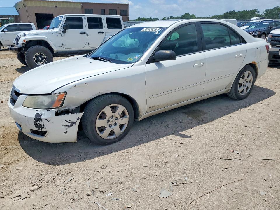 2008 Hyundai Sonata VIN 5NPET46F48H321831 COPART salvage auction — FRONT END, Ks - Cert Of Title-Salvage, sold $475 on 2026-07-09 (photo 1)